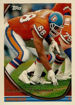 Russell Freeman Denver Broncos 1994 Topps NFL #607